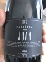 Hus Wines Juan Cariñena