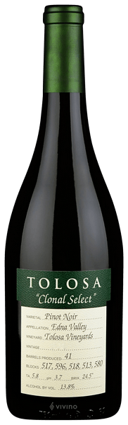 Tolosa Clonal Select Pinot Noir
