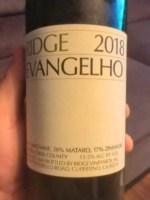Ridge Vineyards Evangelho
