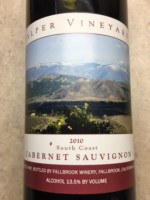 Fallbrook Alper Vineyard Cabernet Sauvignon