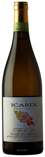 Espumante Icardi Rosé Moscatel Itália La Rosa Selvatica Moscato 2024 750ml