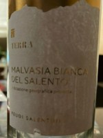 Feudi Salentini Terra Malvasia Bianca del Salento