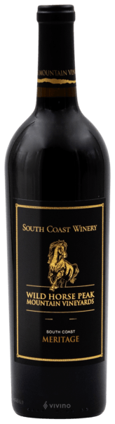 South Coast Winery Wild Horse Peak Mountain Vineyards Meritage