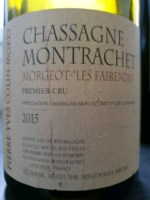 Pierre-Yves Colin-Morey Chassagne-Montrachet Premier Cru Morgeot "Les Fairendes" Blanc
