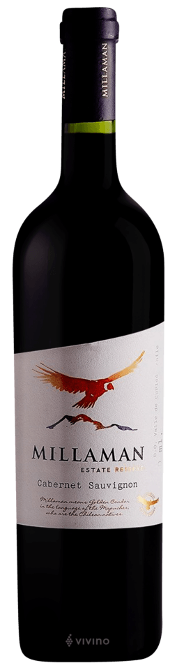 ワイン MILLAMAN Estate Reserve Merlot 14% Millaman Estate Reserve Merlot, Curico Valley, Chile