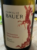 Familie Bauer Roter Veltliner Hinterberg