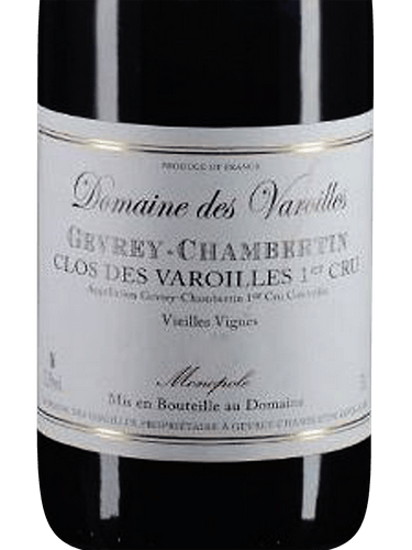 Domaine des Varoilles Vieilles Vignes Gevrey-Chambertin 1er Cru