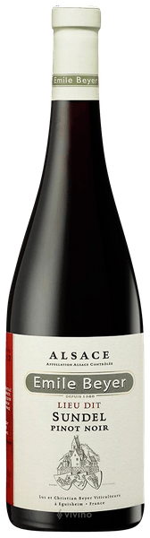 Emile Beyer Lieu dit Sundel Pinot Noir