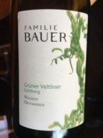 Familie Bauer Grüner Veltliner Goldberg
