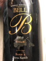Bell Wine Cellars Block 4 Syrah