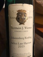 Hermann J. Wiemer Johannisberg Late Harvest Riesling
