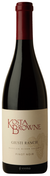 Kosta Browne Giusti Ranch Pinot Noir