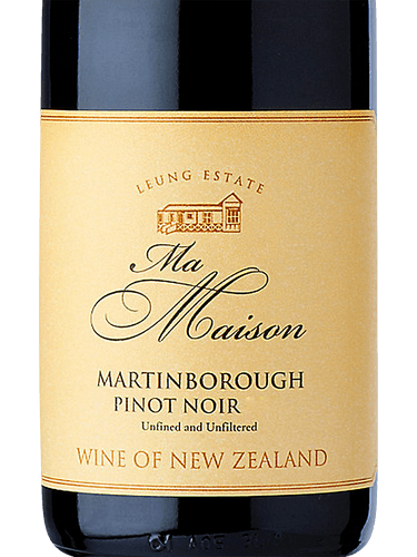 ワイン Ma Maison Martinborough Pinot Noir 2018 Leung Estate Ma Maison Pinot Noir | Vivino English