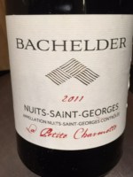 Bachelder Nuits-Saint-Georges 'La Petite Charmotte'