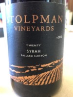 Stolpman Vineyards Twenty Syrah