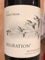 Migration Dutton Ranch Pinot Noir
