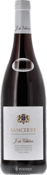 Domaine J. de Villebois Sancerre Rouge | Vivino English
