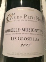 La Cave du Petit Hotel Chambolle-Musigny 1er Cru Les Groseilles