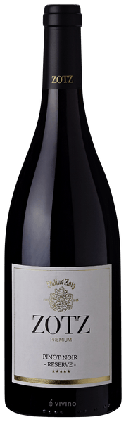 Julius Zotz Premium Reserve Pinot Noir