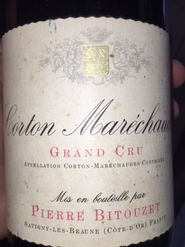 Pierre Bitouzet Corton Maréchaudes Grand Cru | Vivino English