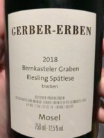 Gerber-Erben Bernkasteler Graben Riesling Spätlese Trocken