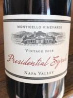 Monticello Vineyards Presidential Syrah