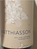 Matthiasson Old Vine Zinfandel
