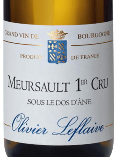 Meursault 1er Cru Sous Le Dos d'Âne