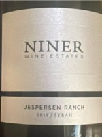 Niner Jespersen Ranch Syrah