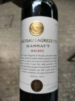 Château Lagrézette Massaut Malbec