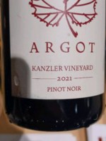 Argot Kanzler Vineyard Pinot Noir