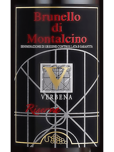 Verbena Brunello di Montalcino Riserva Vivino English