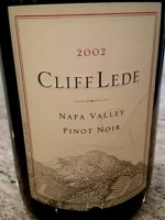 Cliff Lede Pinot Noir