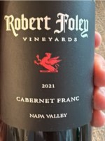 Robert Foley Vineyards Cabernet Franc