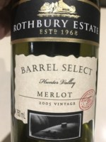 Rothbury Estate Barrel Select Merlot