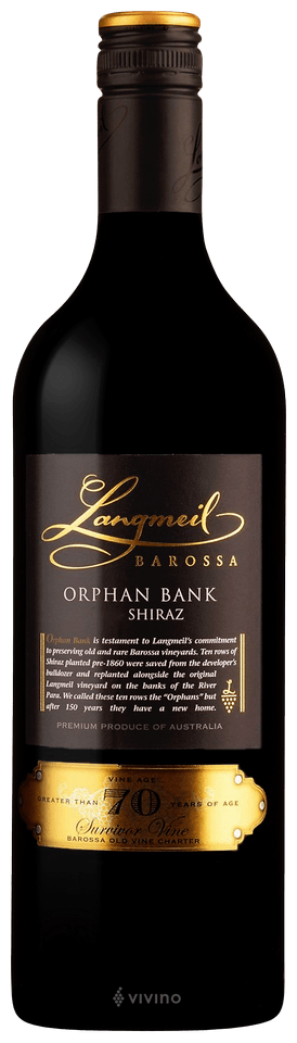 Langmeil Orphan Bank Shiraz | Vivino 日本