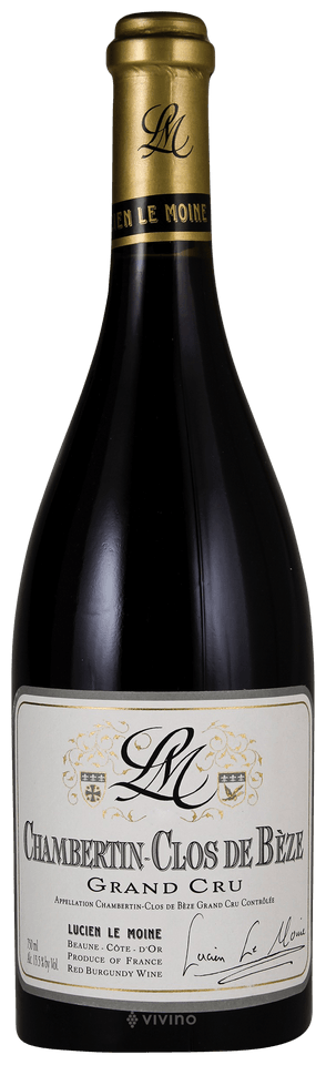 LUCIEN LE MOINE CHAMBERTIN CLOS DE BEZE Lucien Le Moine Chambertin