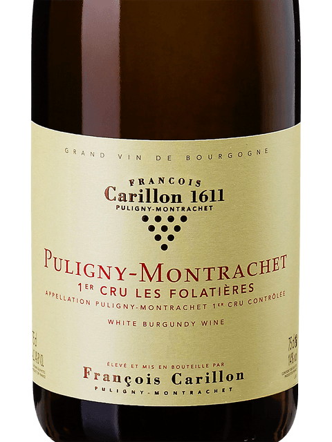 Francois Carillon Puligny-Montrachet 1er Cru 'Les Folatières