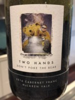 Two Hands Don't Poke The Bear Cabernet Franc