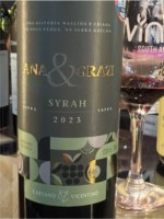 Vinho Caetano Vicentino Rosé Seco Brasil Ana & Grazi Malbec, Syrah 2023 750ml