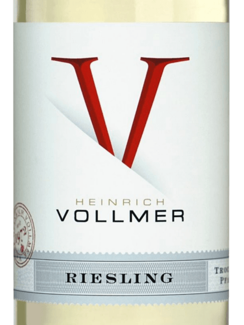 Heinrich Vollmer Riesling Spätlese 2015 Weingut Heinrich Vollmer 50 HL Riesling Spätlese Trocken (1