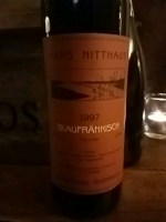 Anita Nittnaus Hans Blaufrankisch Trocken