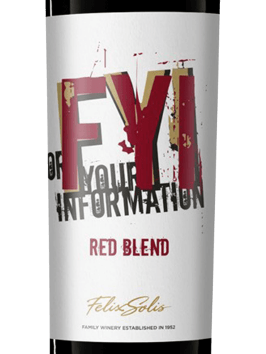 Félix Solís FYI Red Blend | Vivino US