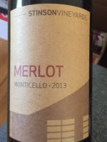 Stinson Vineyards Merlot