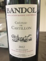La Bastide Blanche Château de Castillon Bandol Rouge