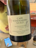 Badenhorst Cape Winemakers Guild White Grenache
