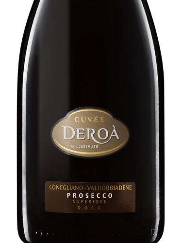 Canella Cuvee Deroà Prosecco di Conegliano-Valdobbiadene Superiore ...