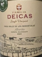 Familia Deicas Single Vineyard Albariño