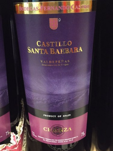 Castillo Santa Barbara Crianza | Vivino US