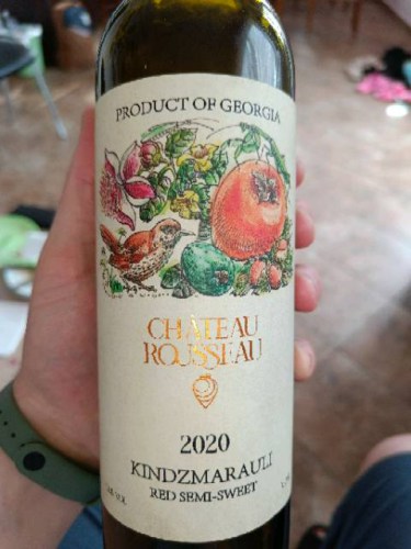 Chateau Rousseau Kindzmarauli Red Semi-Sweet | Vivino US